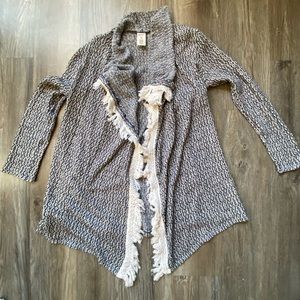 Arizona Jean Company Short Sleeve Open Sweater